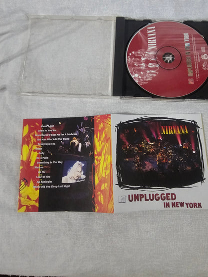 Nirvana: MTV Unplugged In New York Grunge Alt Rock Kurt Cobain DGCD-24727 1994