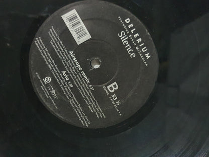 DELERIUM FT. SARAH MCLACHLAN: silence NETTWERK 12" Single 33 RPM VG+/VG+ Aria 067003311014
