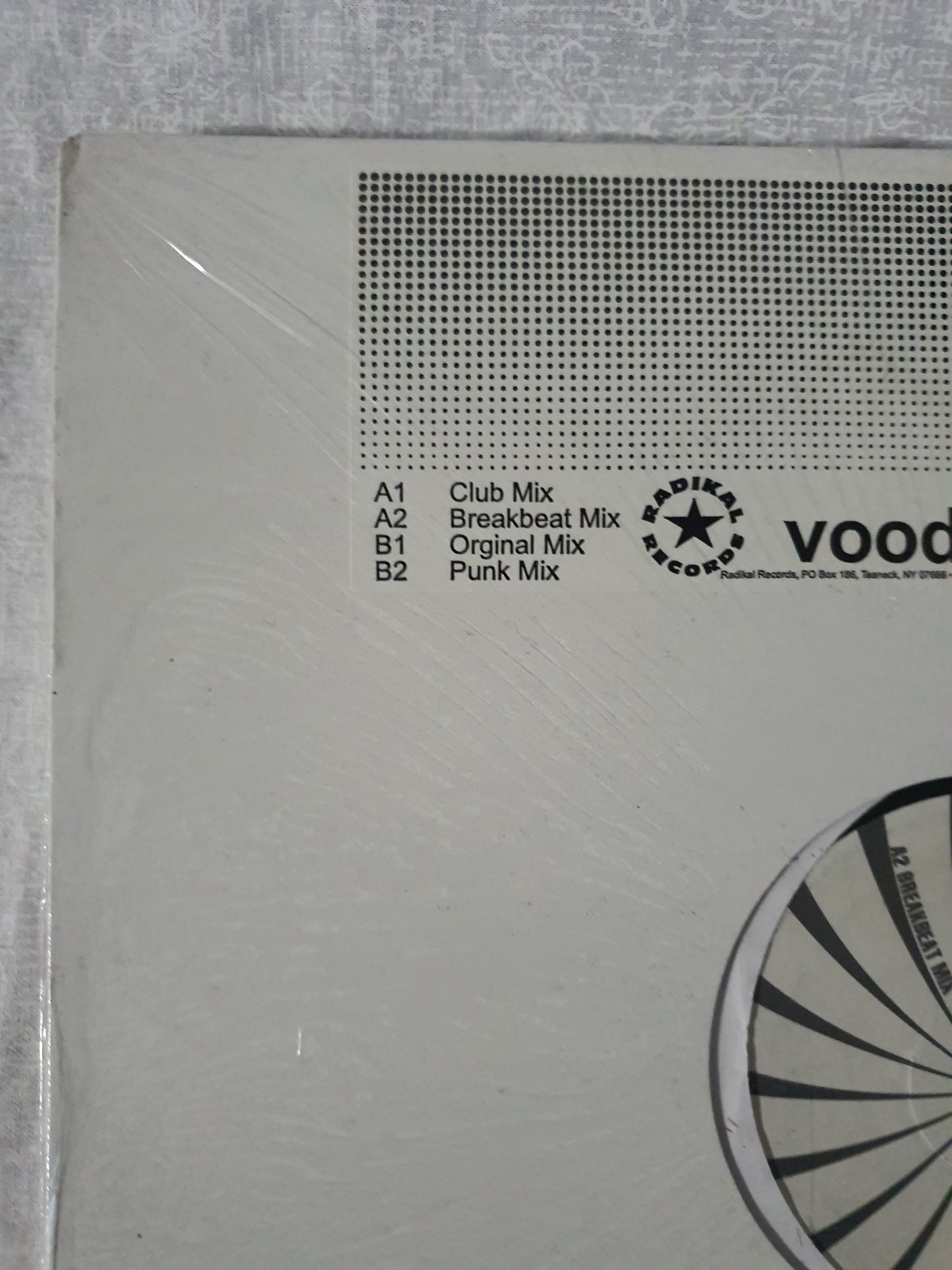 Voodoo and Serano This Is Entertainment Vinyl Maxi Single Radikal Records