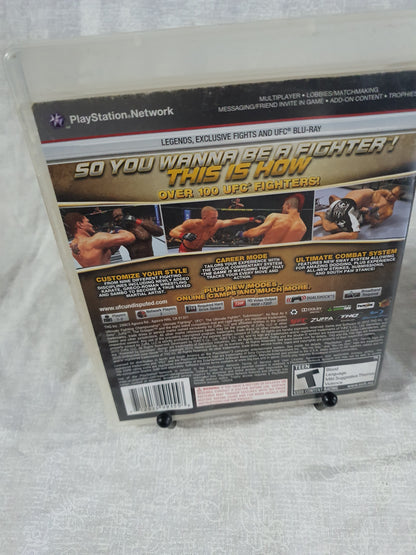 UFC Undisputed 2010 (Sony PlayStation 3, 2010) Tested Brock Lesnar Cover