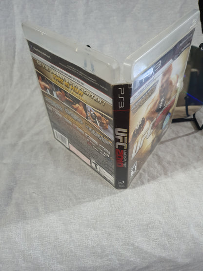 UFC Undisputed 2010 (Sony PlayStation 3, 2010) Tested Brock Lesnar Cover
