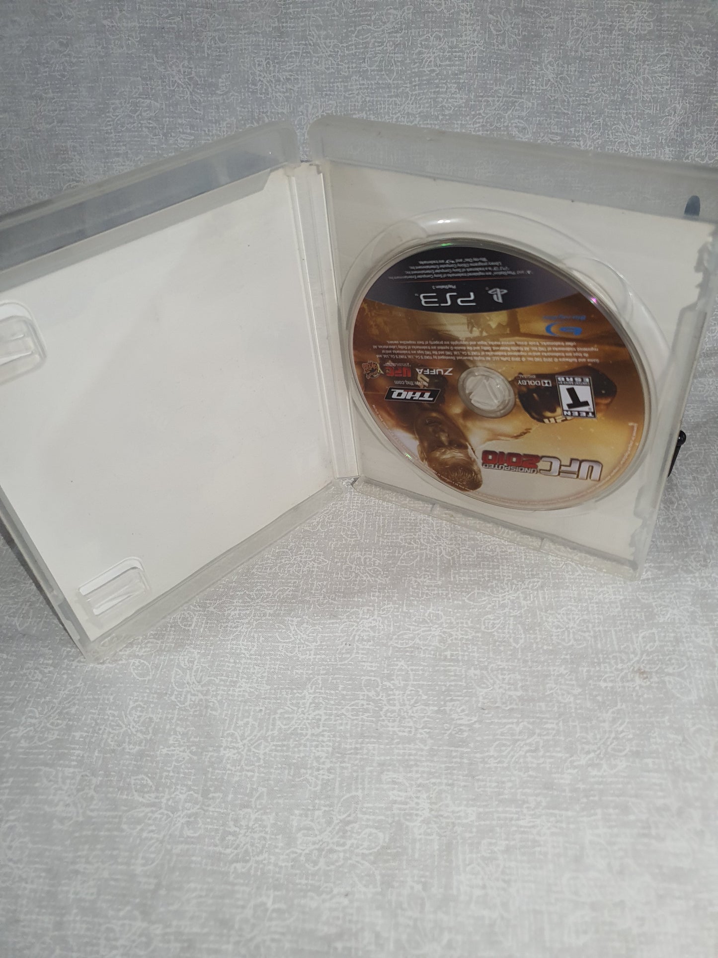 UFC Undisputed 2010 (Sony PlayStation 3, 2010) Tested Brock Lesnar Cover