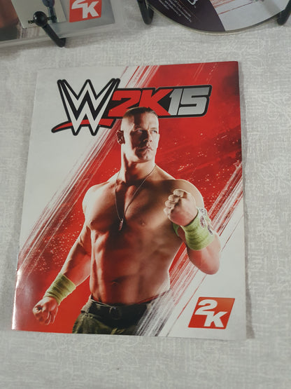 WWE 2K15 PS3 PlayStation 3 Game & Case Complete CIB Very Good