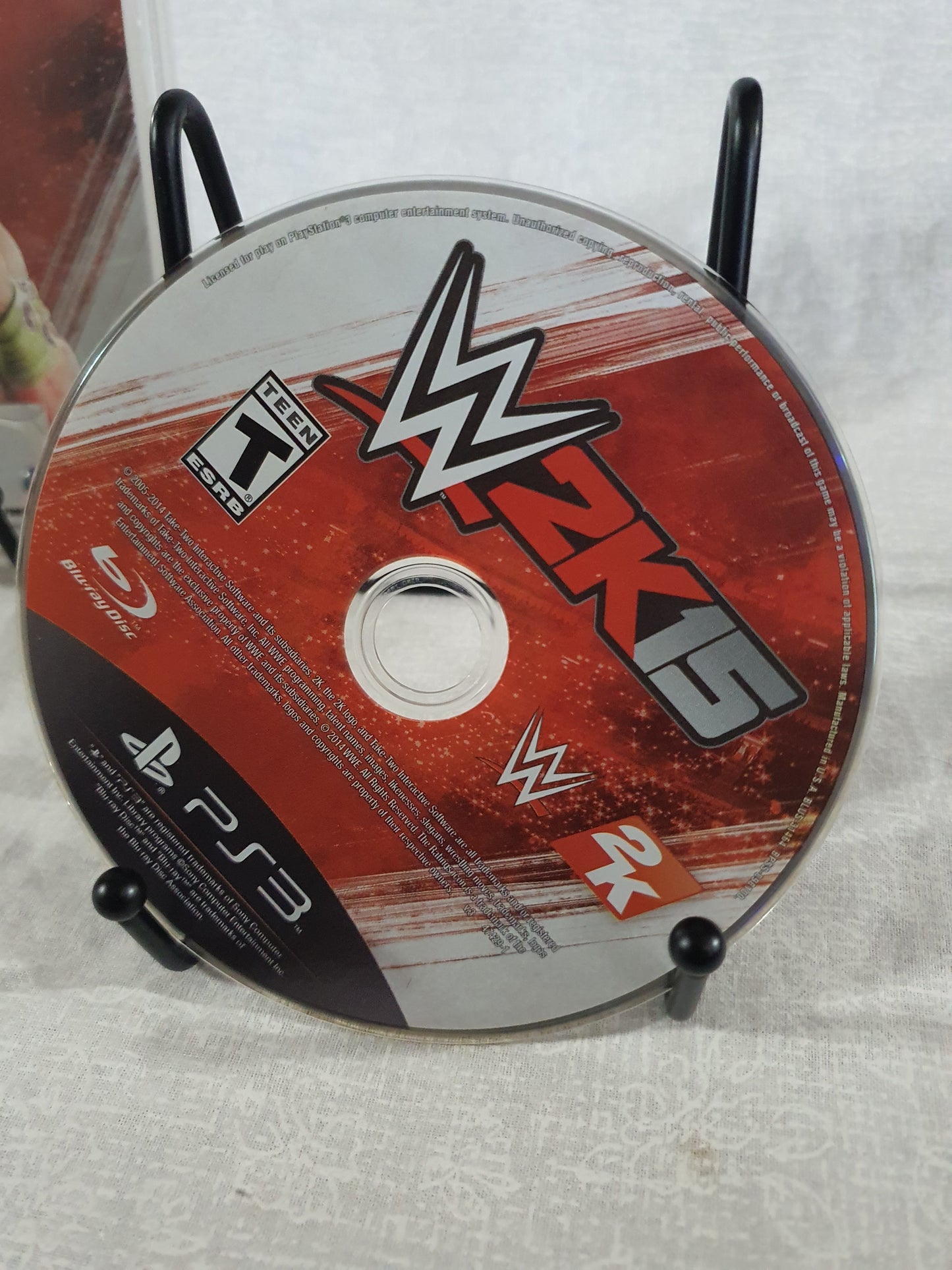 WWE 2K15 PS3 PlayStation 3 Game & Case Complete CIB Very Good