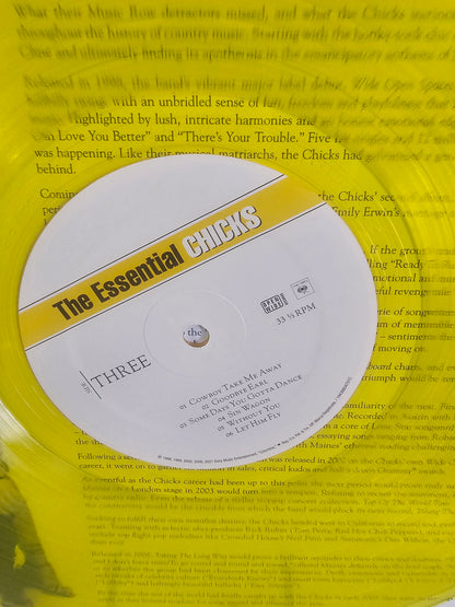 The Chicks Vinyl The Essential Chicks Record Yellow LP 2021 EX/EX 19439804701