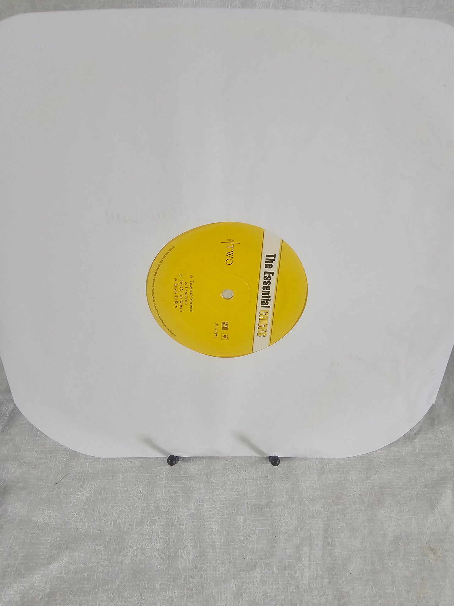 The Chicks Vinyl The Essential Chicks Record Yellow LP 2021 EX/EX 19439804701