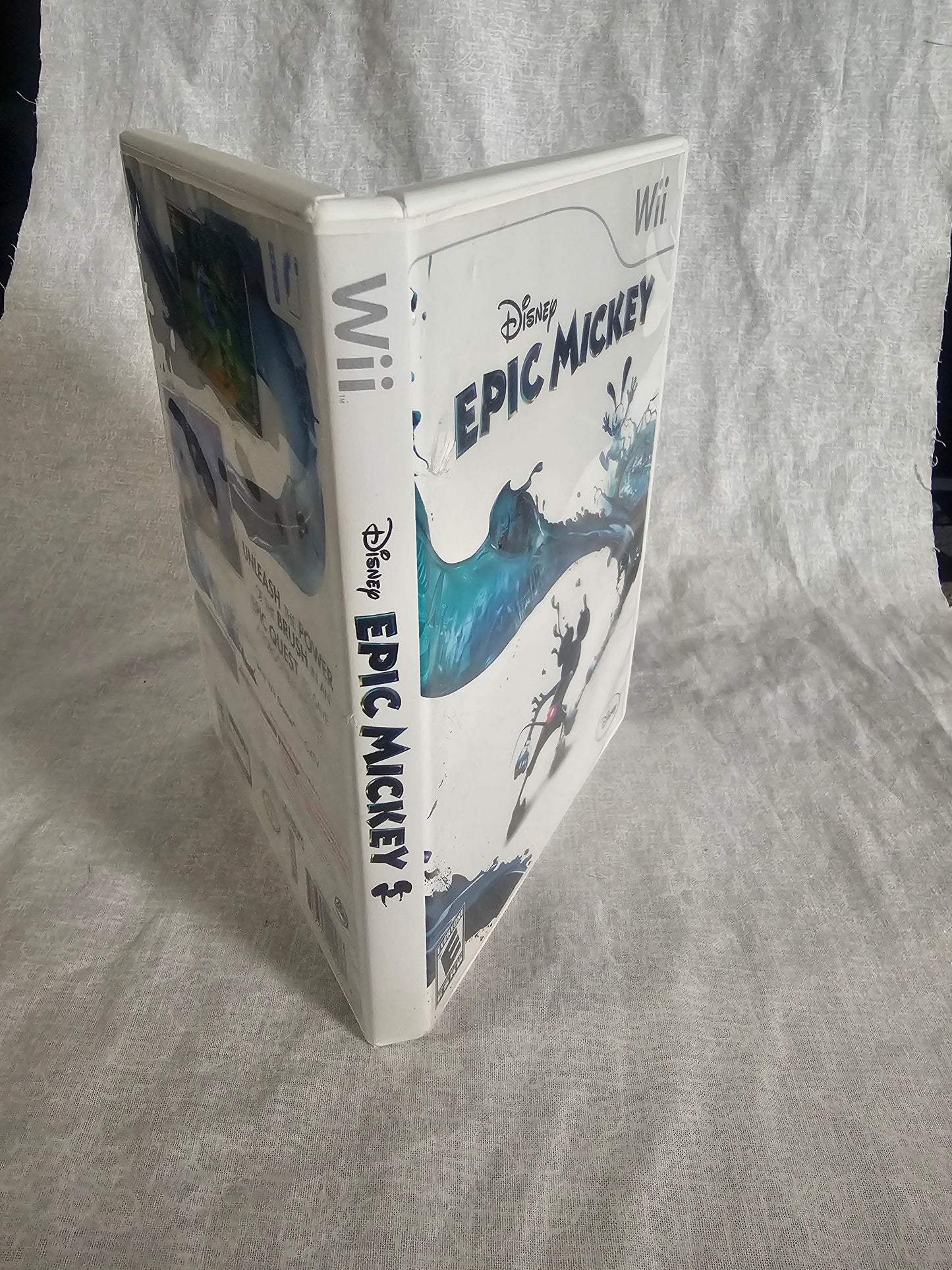 Disney Epic Mickey (Nintendo Wii, 2010) Complete CIB RVL-SEME-USA-B0 Manuel