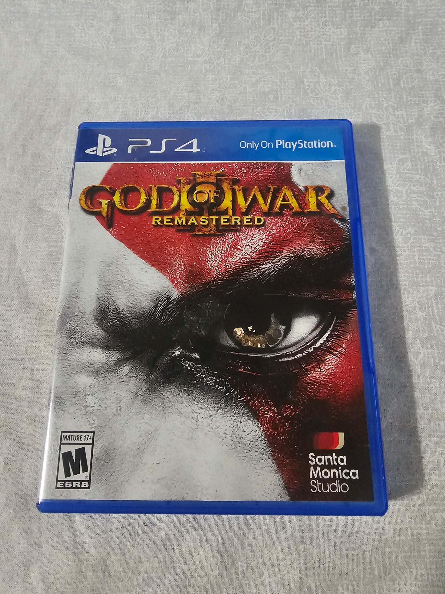 God of War 3 Remastered PS4 PlayStation 4 Complete CIB