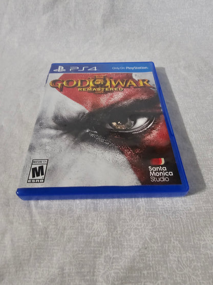God of War 3 Remastered PS4 PlayStation 4 Complete CIB