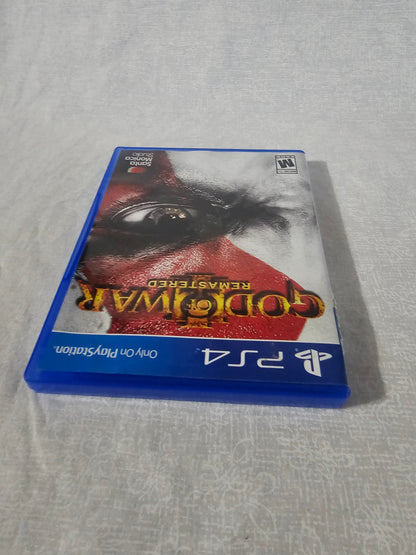 God of War 3 Remastered PS4 PlayStation 4 Complete CIB