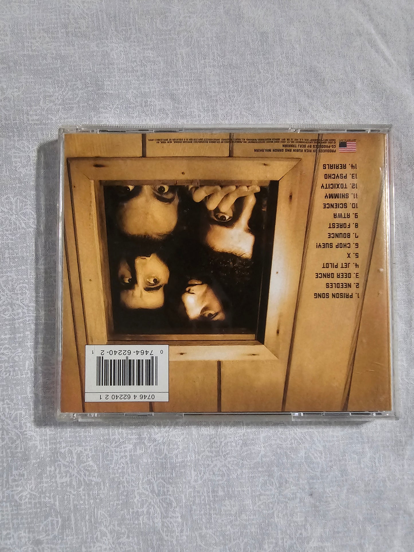 System Of A Down Toxicity CD 2001 Hard Rock Nu Metal EX Album Chop Suey CK-62240