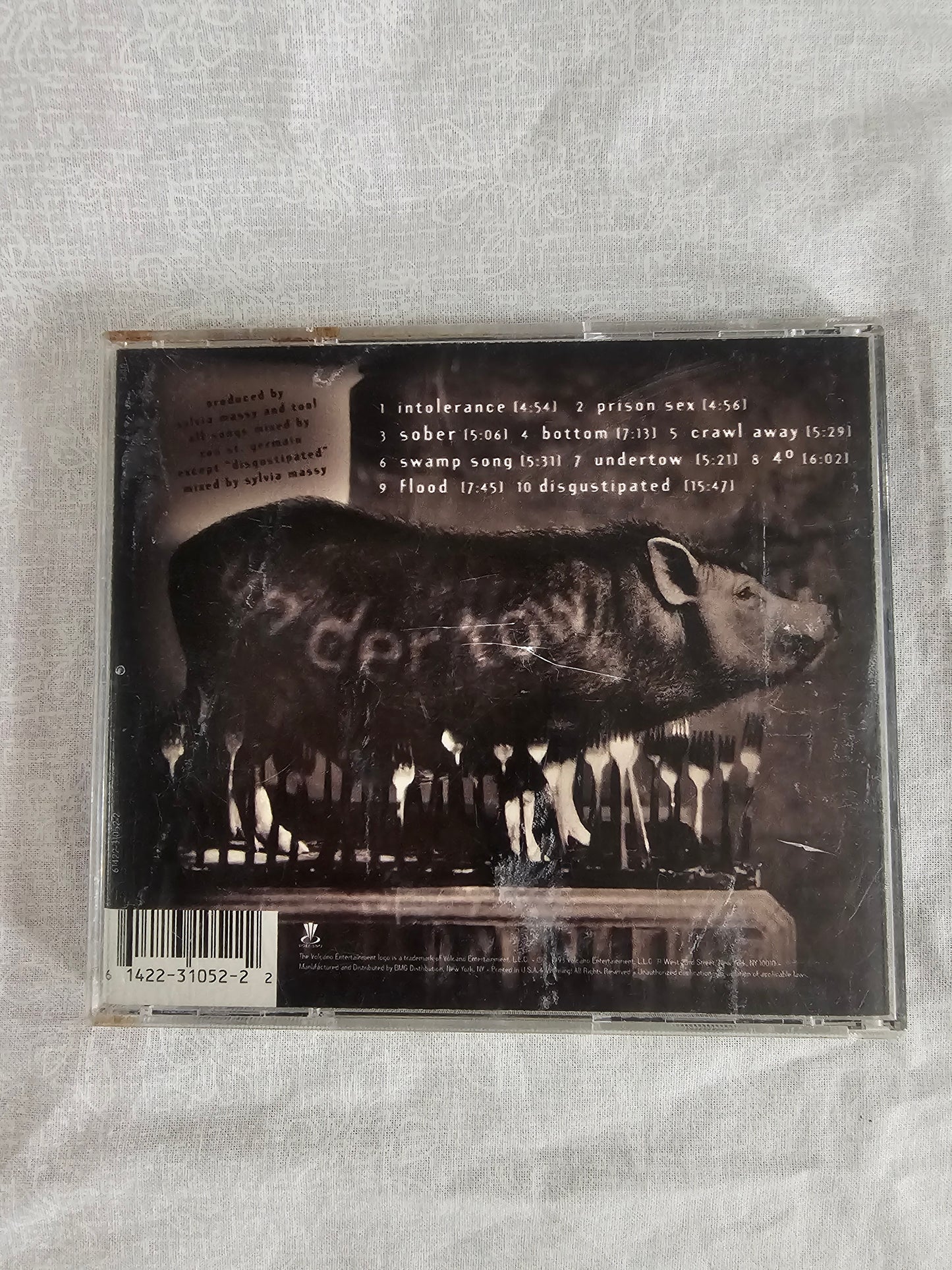 Undertow by Tool (CD, 1993) Rock Metal 61422-31052-2 PA Disc Good