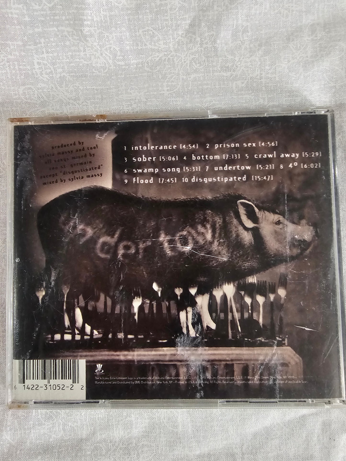 Undertow by Tool (CD, 1993) Rock Metal 61422-31052-2 PA Disc Good
