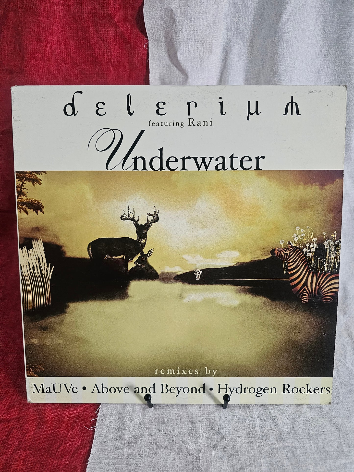 Delerium Feat. Rani Underwater Remixes Mauve Above and Beyond Hydrogen Rockers Vinyl 2001 EMD Trance Music