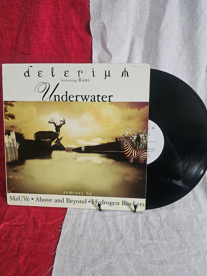 Delerium Feat. Rani Underwater Remixes Mauve Above and Beyond Hydrogen Rockers Vinyl 2001 EMD Trance Music