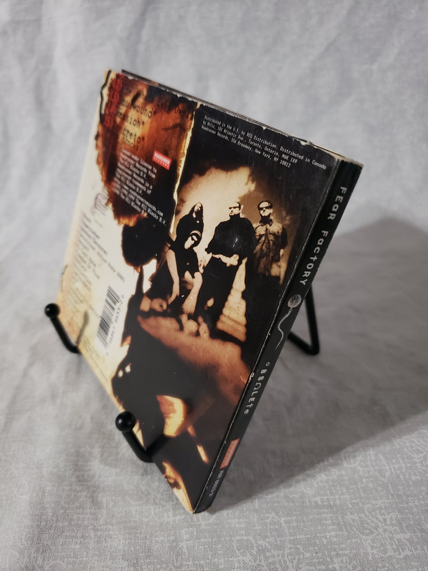 Obsolete [Digipak] [Limited] by Fear Factory (CD, Mar-1999, Roadrunner) Tested