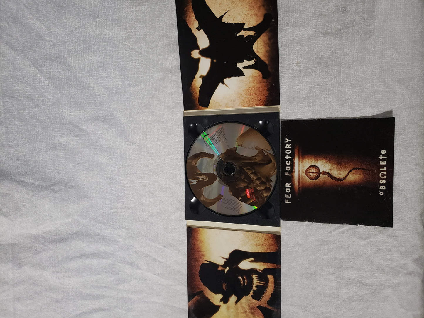 Obsolete [Digipak] [Limited] by Fear Factory (CD, Mar-1999, Roadrunner) Tested
