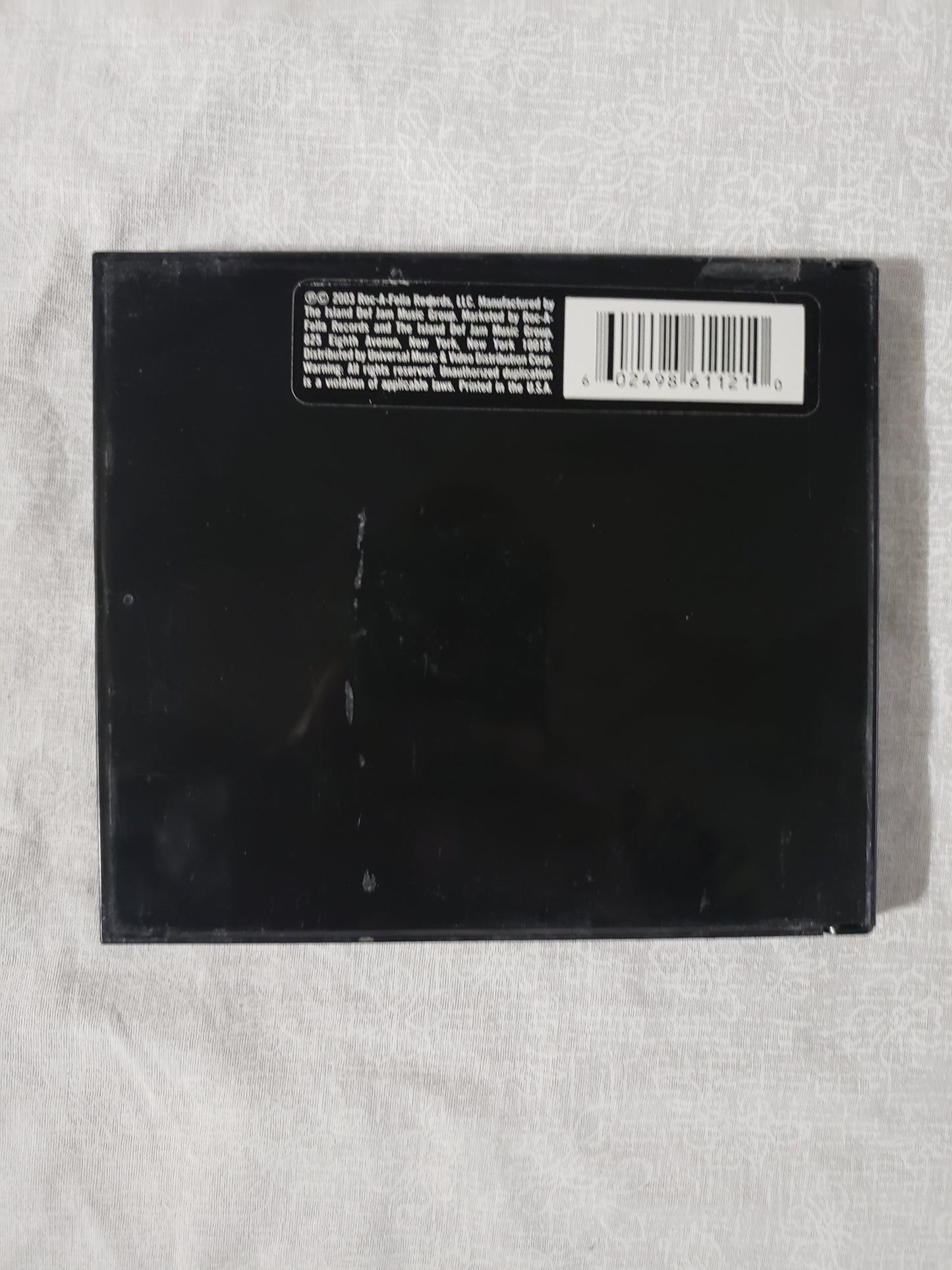 Jay-Z The Black Album CD Rap & Hip-Hop Roc-A-Fella Records 2003