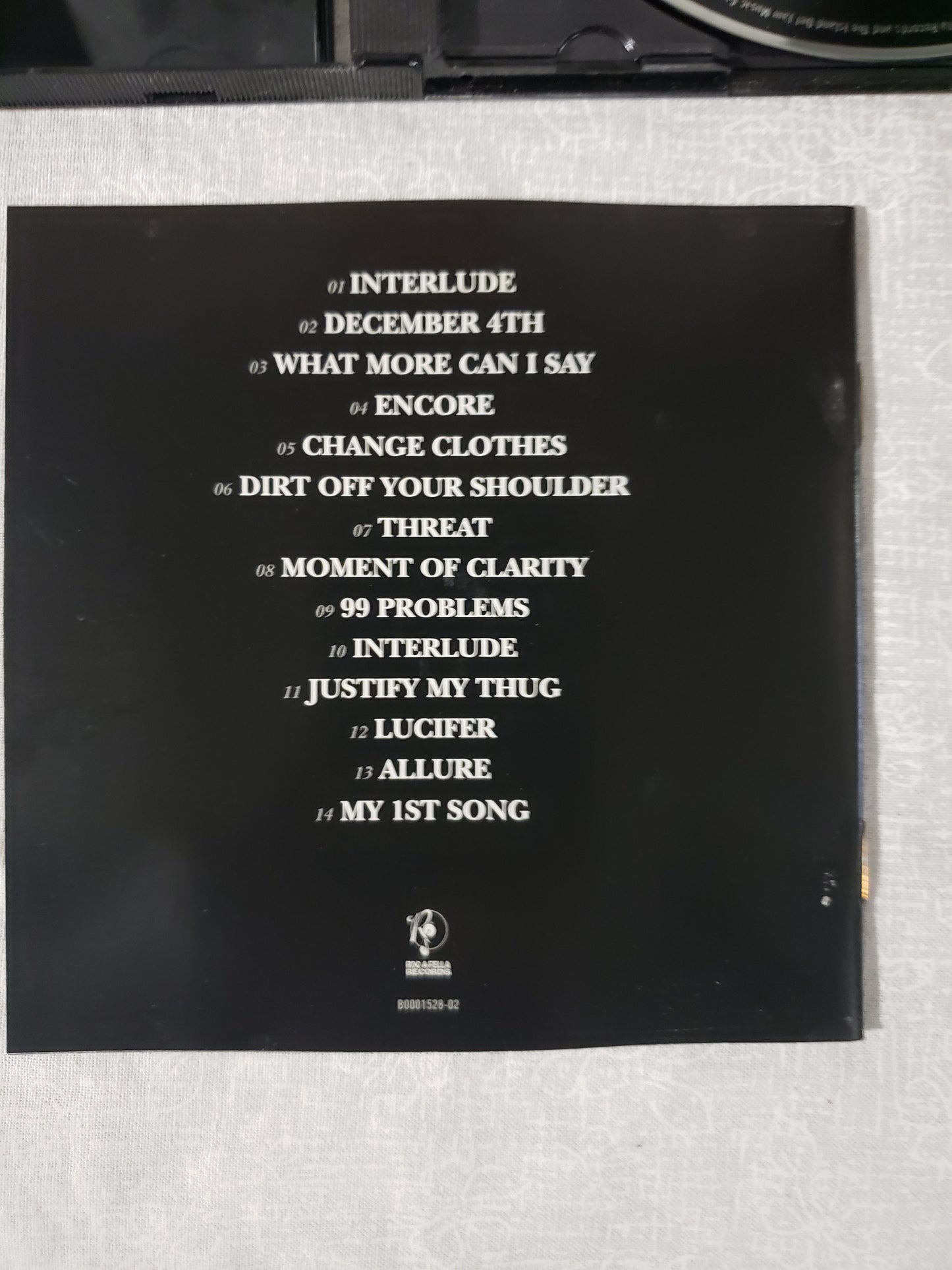 Jay-Z The Black Album CD Rap & Hip-Hop Roc-A-Fella Records 2003