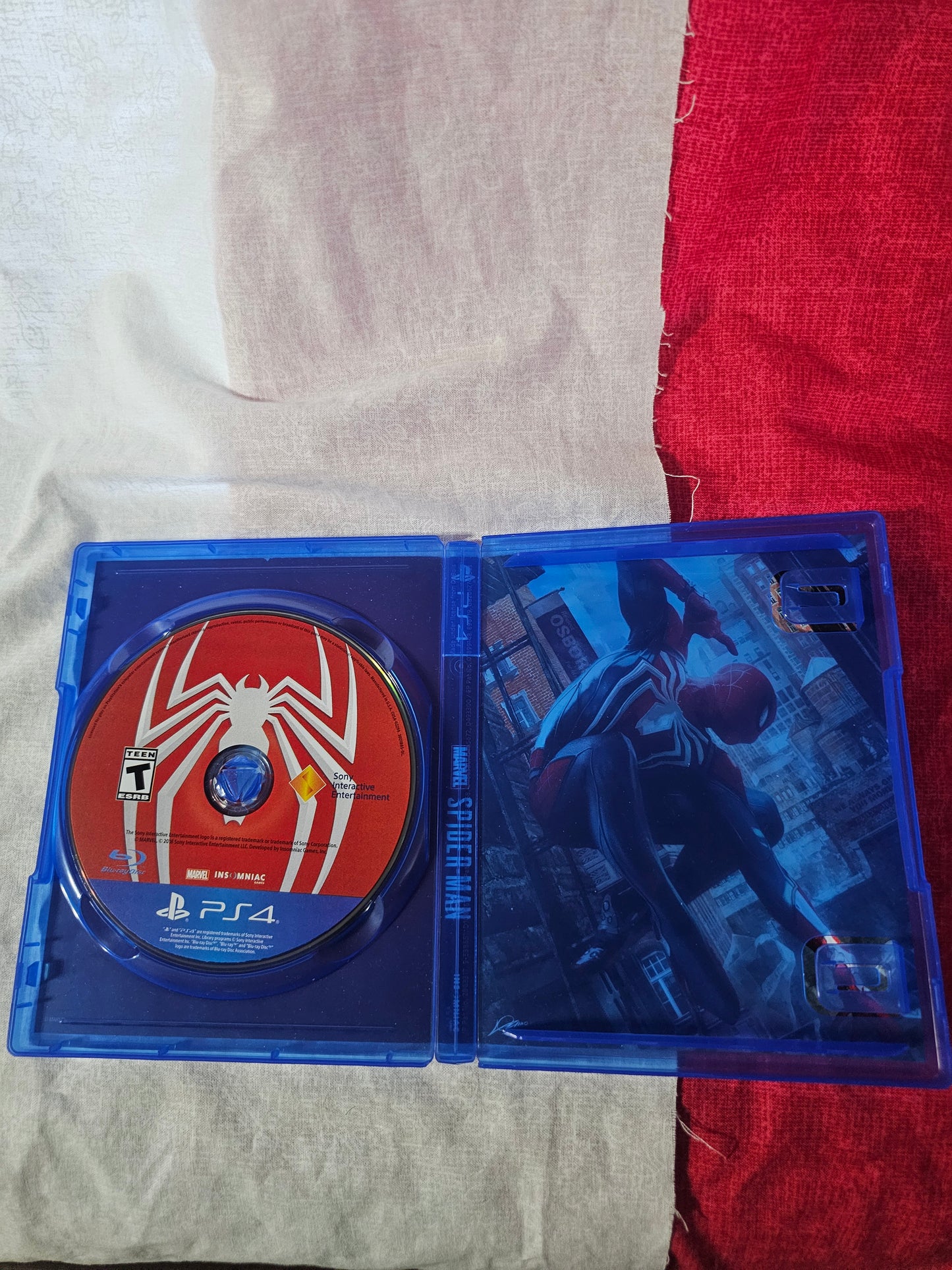 Marvel's Spider-Man (PlayStation 4, 2018) Clean Complete CIB