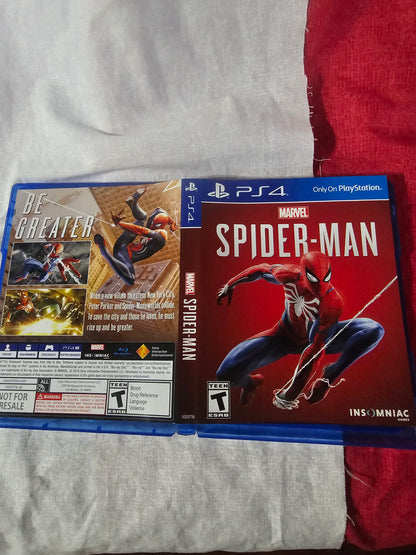 Marvel's Spider-Man (PlayStation 4, 2018) Clean Complete CIB