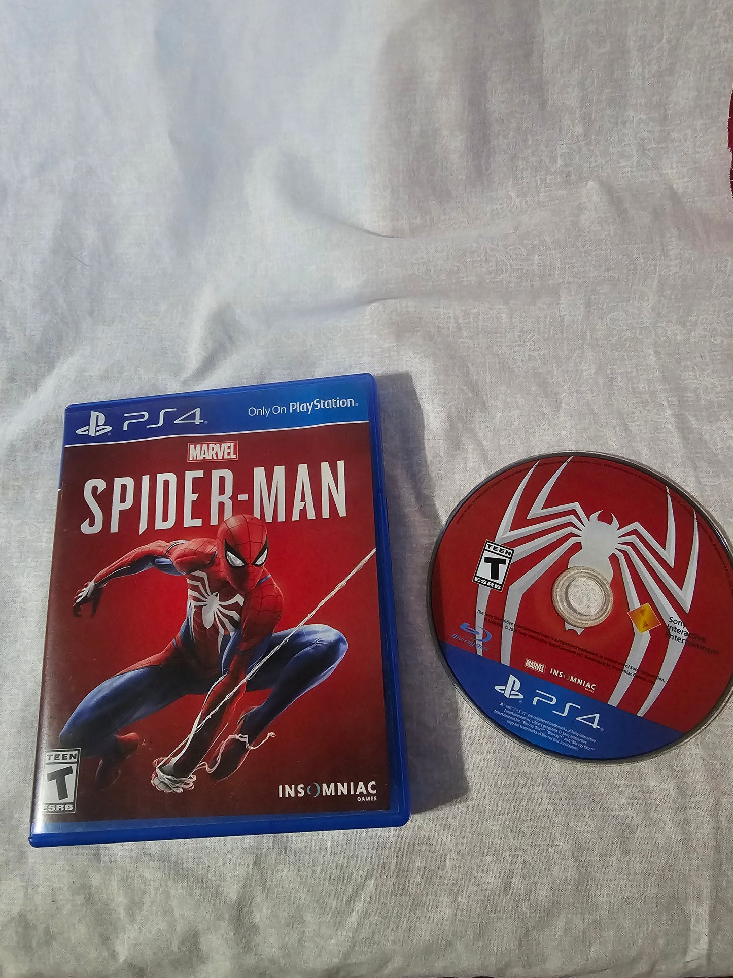 Marvel's Spider-Man (PlayStation 4, 2018) Clean Complete CIB