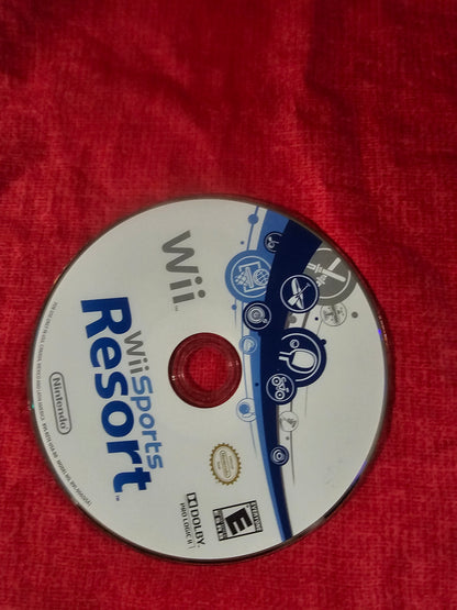 Wii Sports Resort (Nintendo Wii, 2009) Disc Good Tested