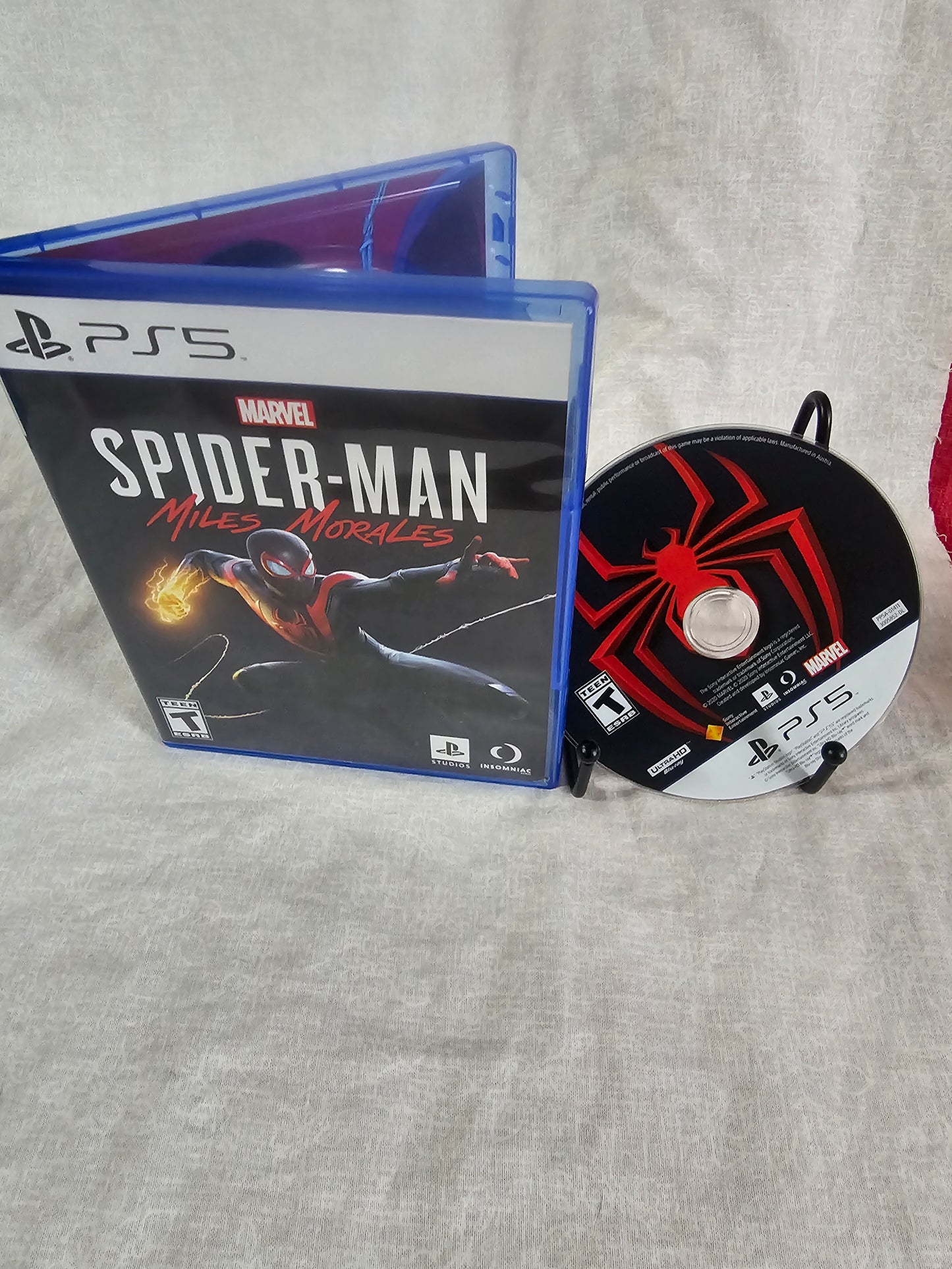 Marvel Spiderman: Miles Morales (Sony PlayStation 5, 2020) Complete Near Mint