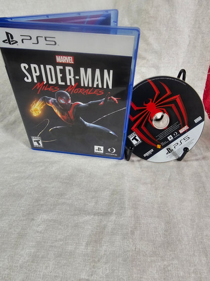 Marvel Spiderman: Miles Morales (Sony PlayStation 5, 2020) Complete Near Mint