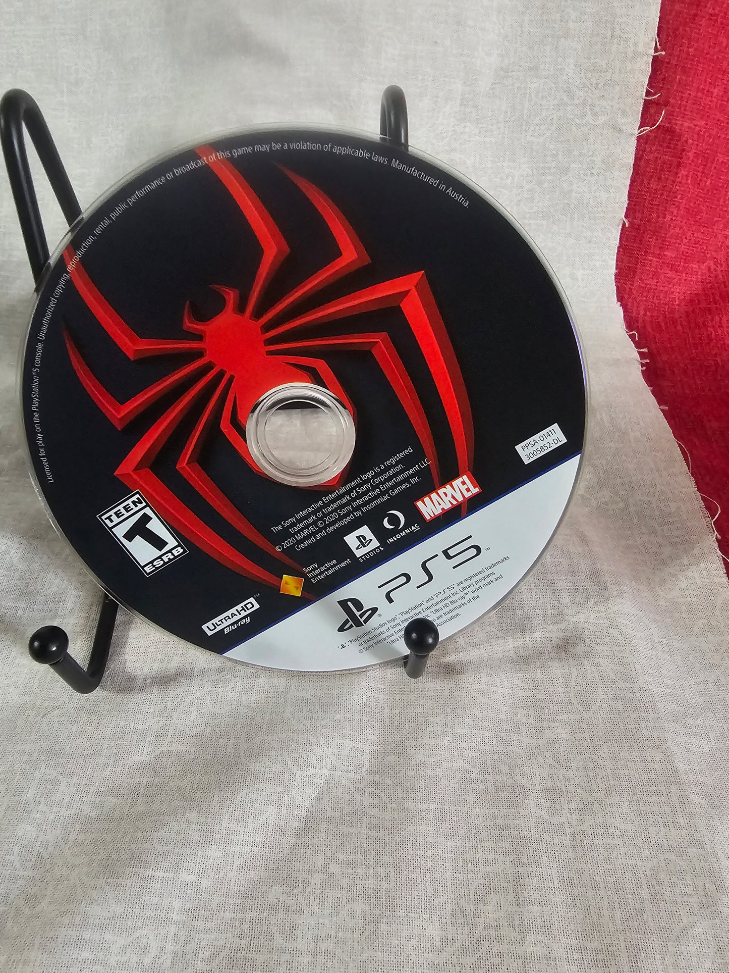 Marvel Spiderman: Miles Morales (Sony PlayStation 5, 2020) Complete Near Mint