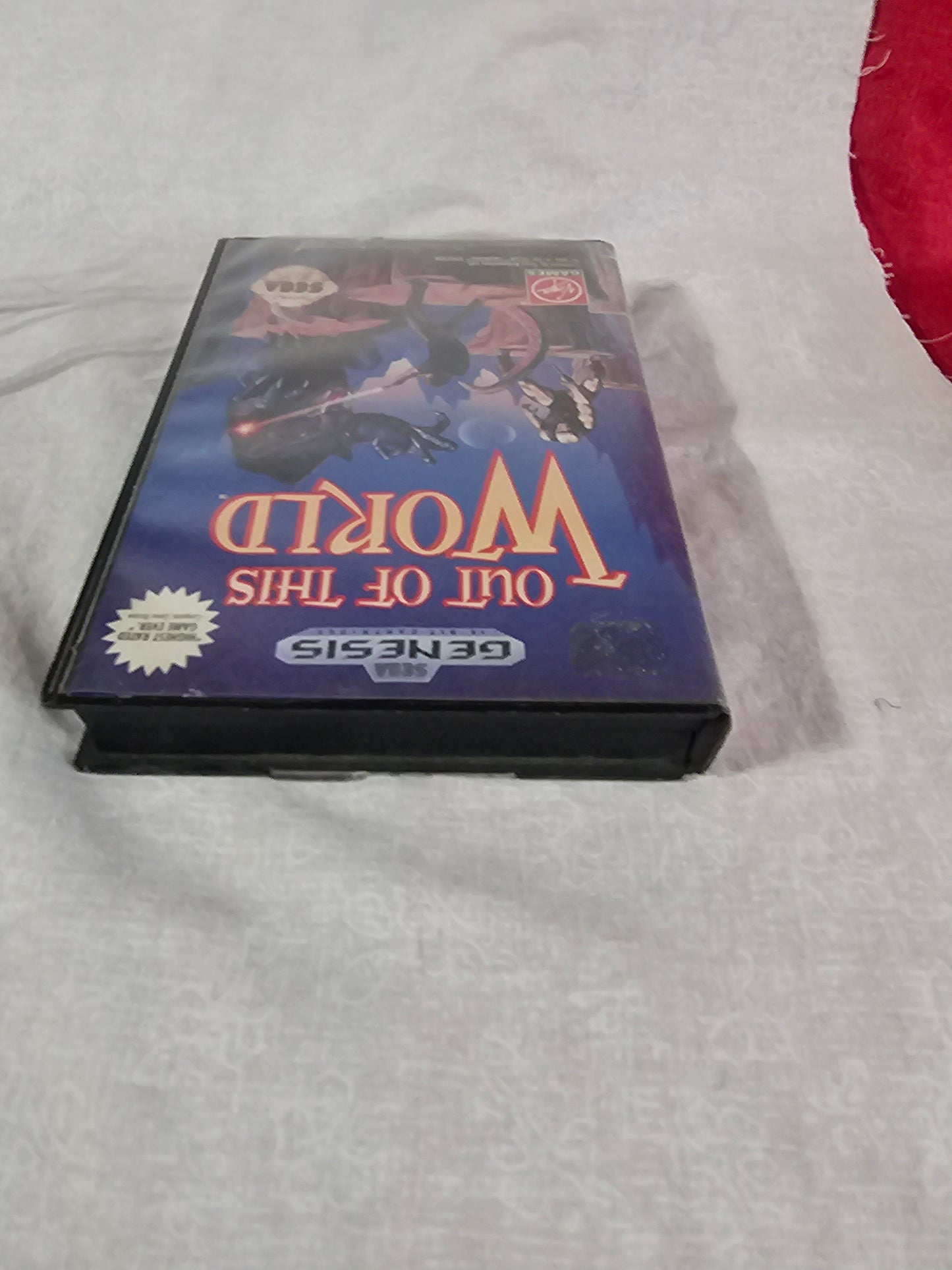 Out of This World (Sega Genesis, 1994) Cartridge T-70106