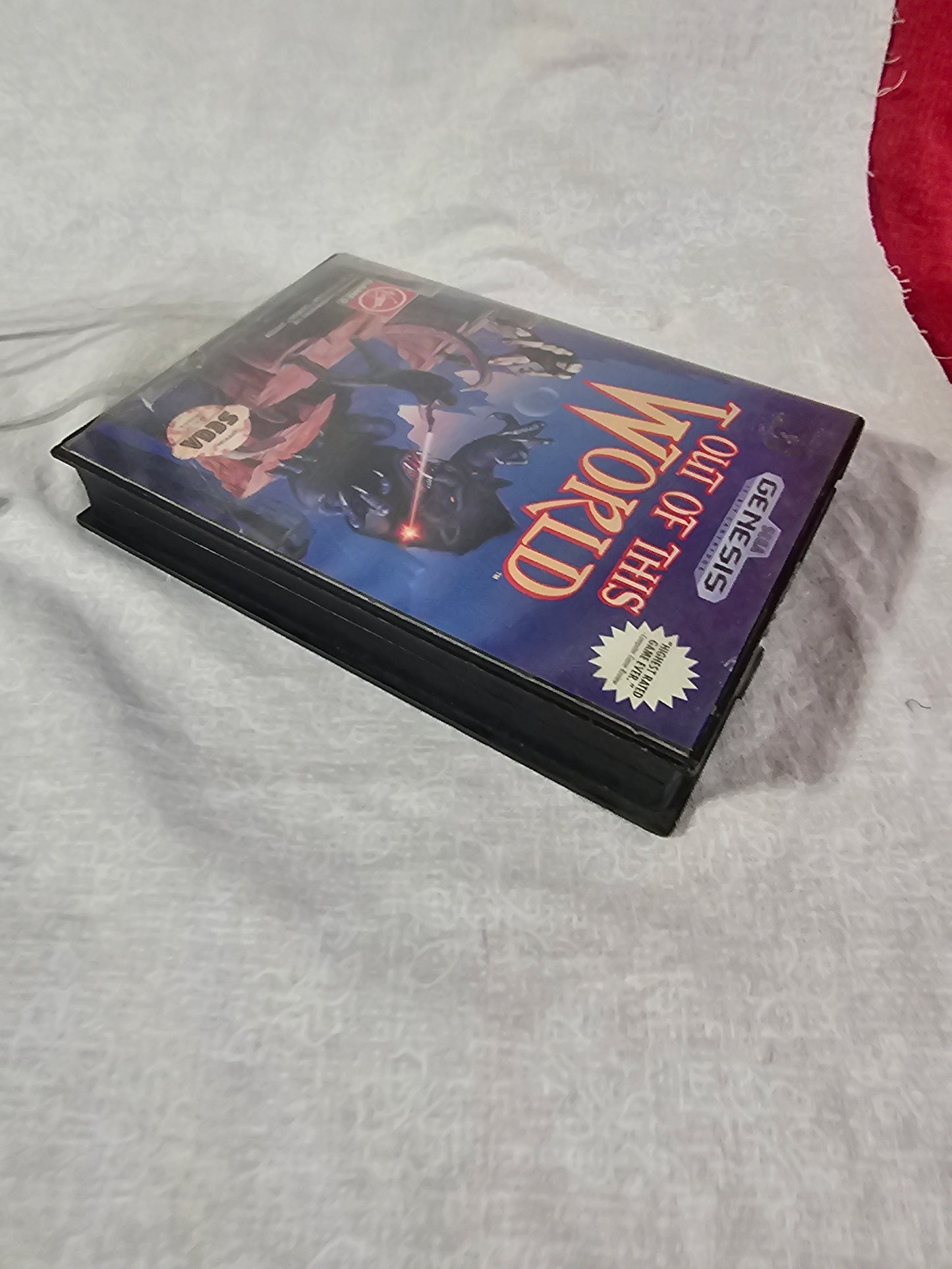 Out of This World (Sega Genesis, 1994) Cartridge T-70106