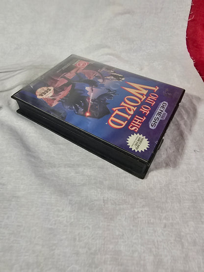 Out of This World (Sega Genesis, 1994) Cartridge T-70106