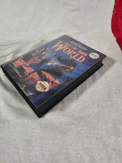 Out of This World (Sega Genesis, 1994) Cartridge T-70106
