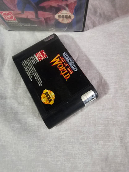 Out of This World (Sega Genesis, 1994) Cartridge T-70106