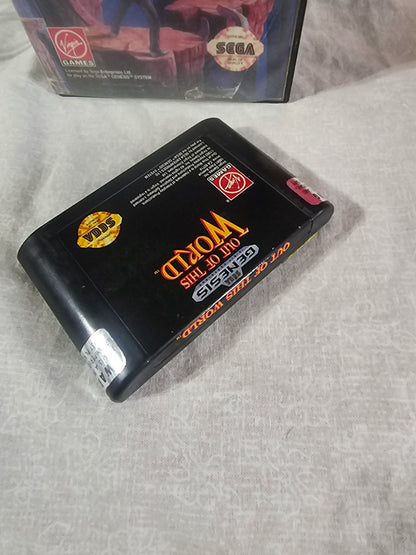 Out of This World (Sega Genesis, 1994) Cartridge T-70106