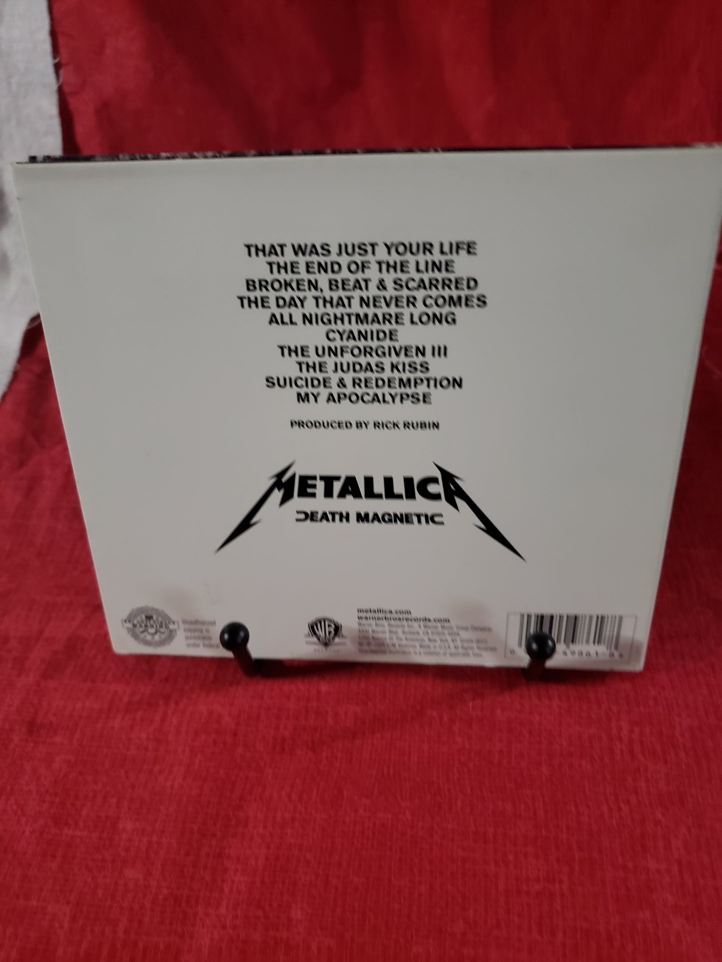 Death Magnetic by Metallica (CD, Sep-2008, Warner Bros.) Near Mint