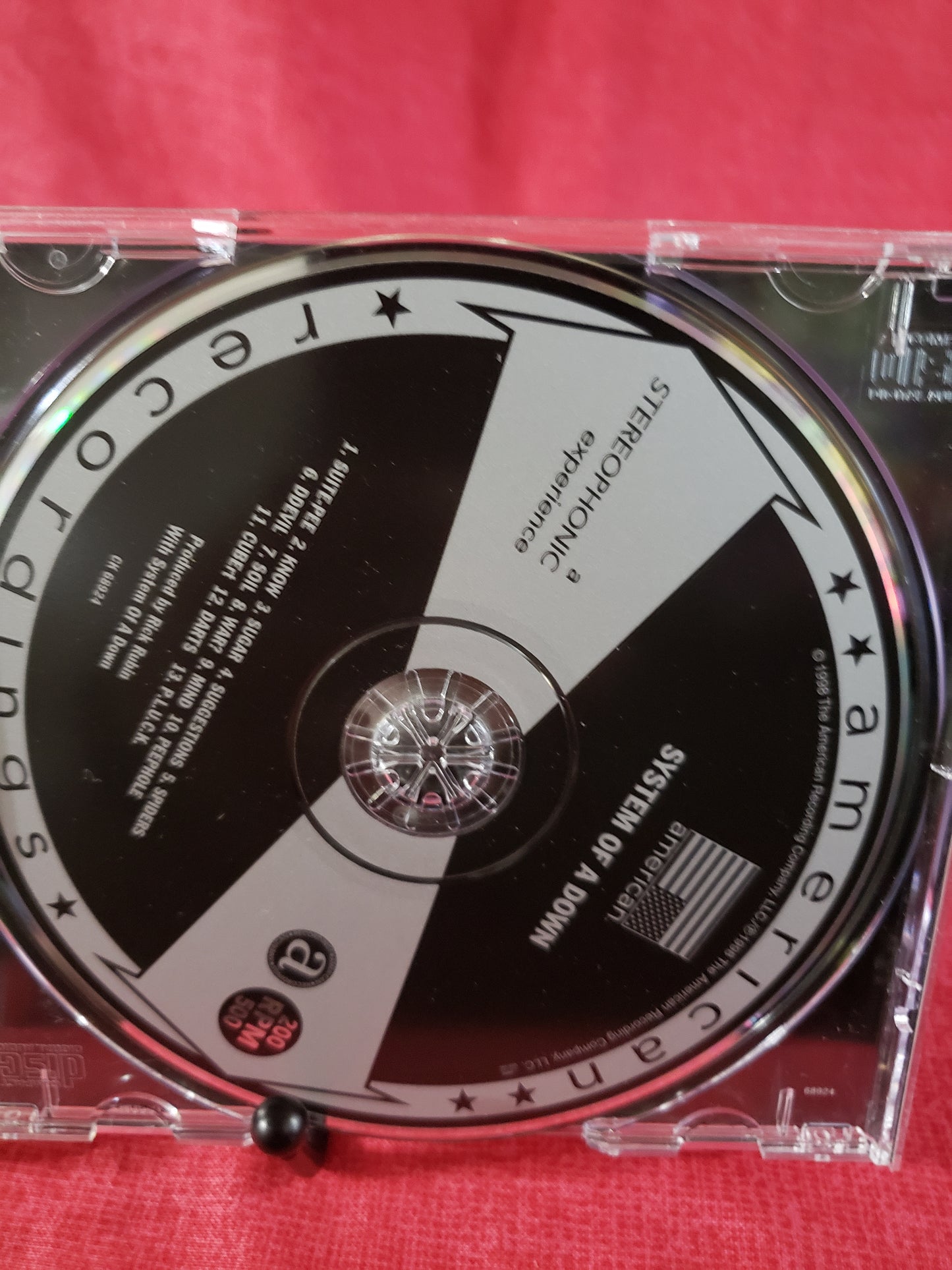 System of a Down Self Titled Debut Album CD American Recordings Jewel Case 1998