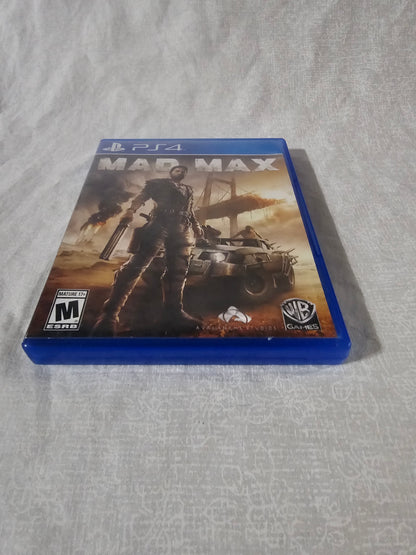 Mad Max (Sony PlayStation 4, 2015) Complete CIB