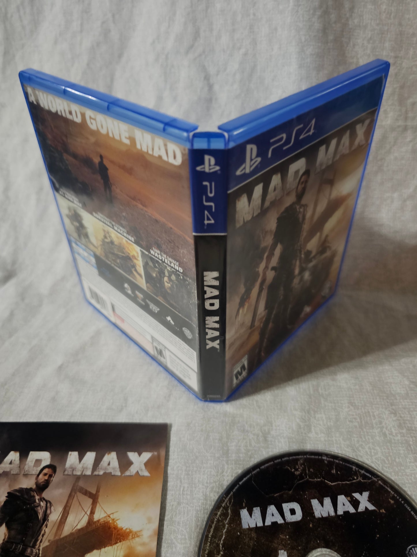 Mad Max (Sony PlayStation 4, 2015) Complete CIB