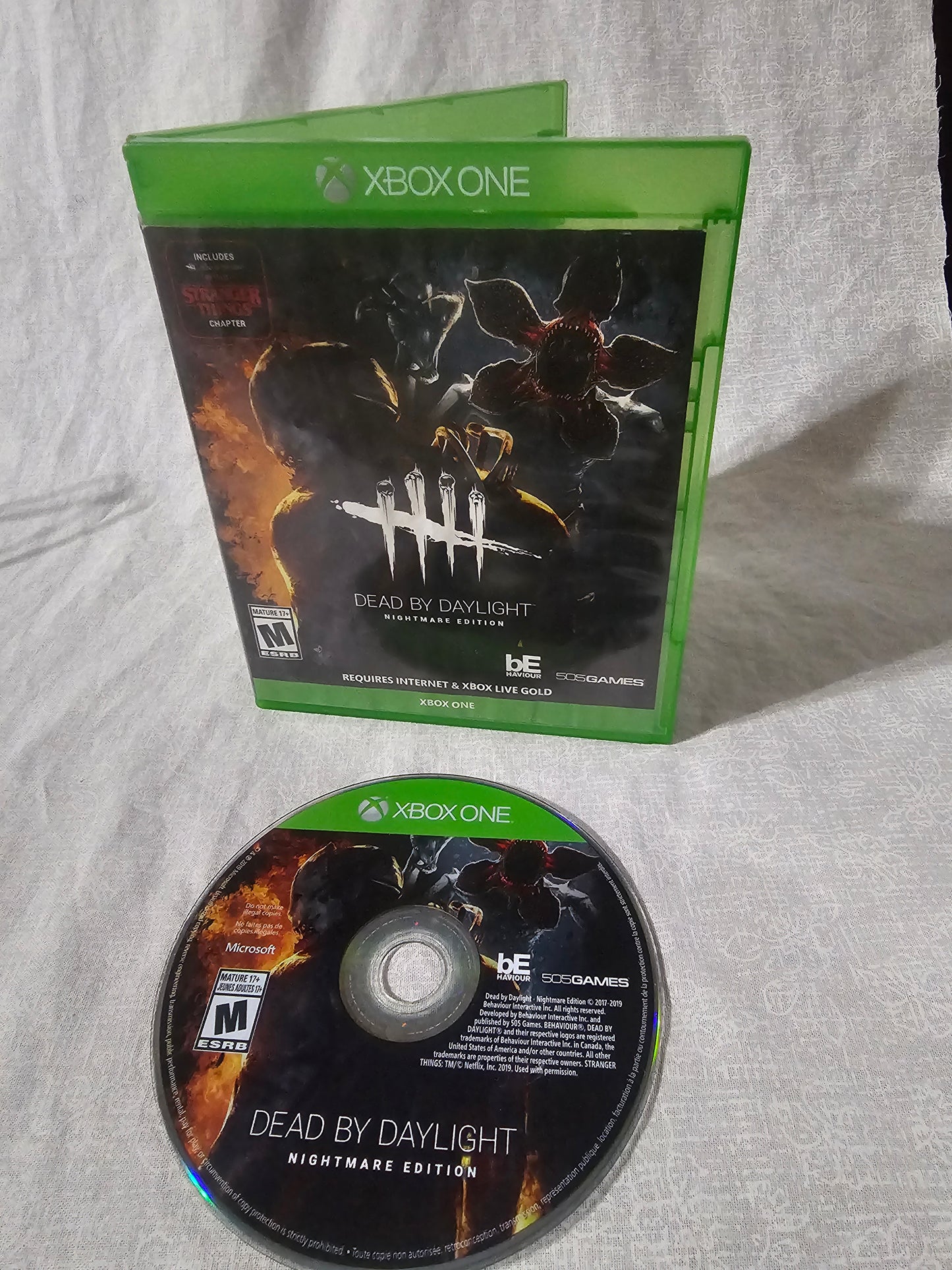 Dead By Daylight Nightmare Edition (Microsoft Xbox One, 2019) Complete CIB