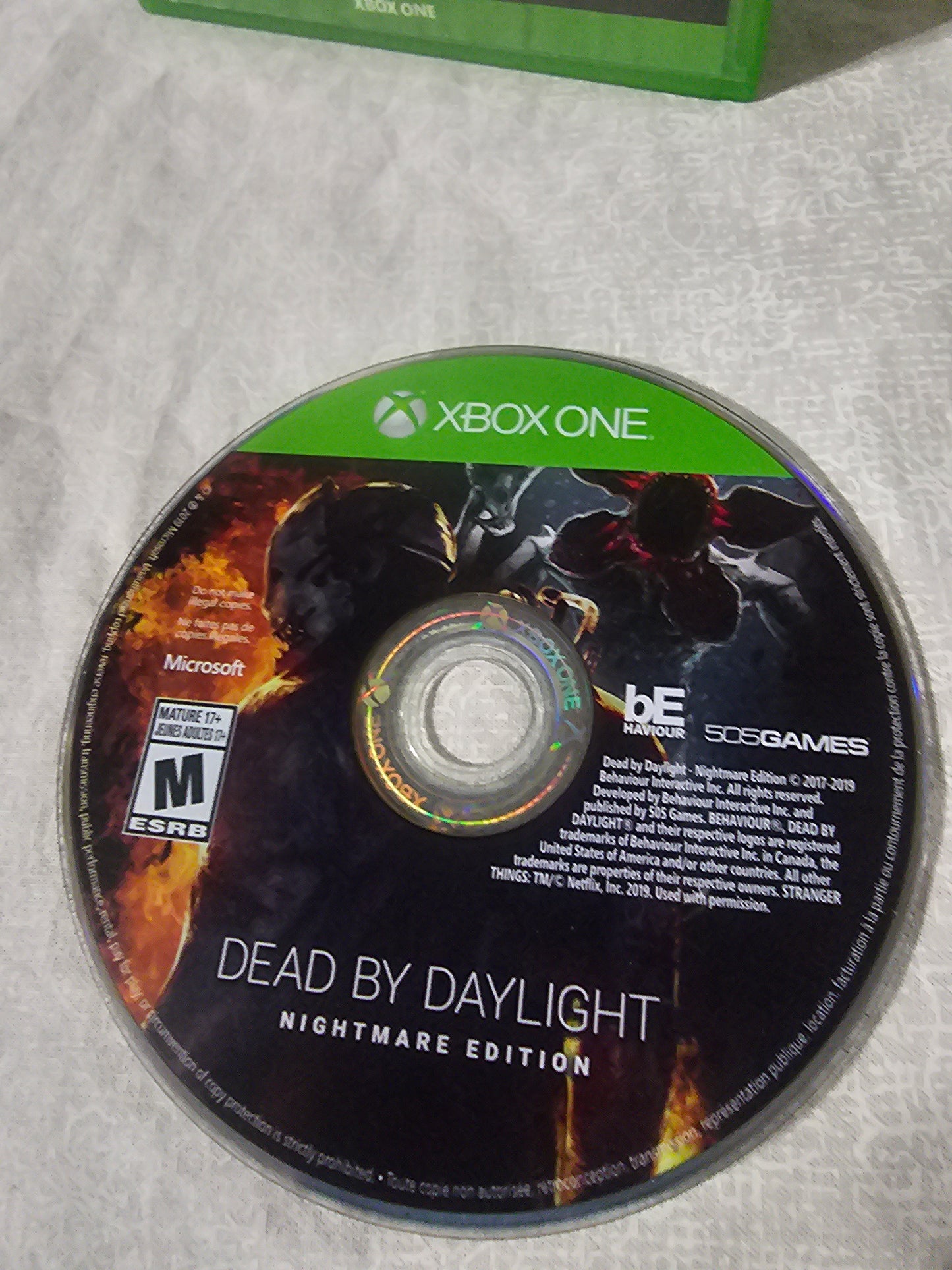 Dead By Daylight Nightmare Edition (Microsoft Xbox One, 2019) Complete CIB