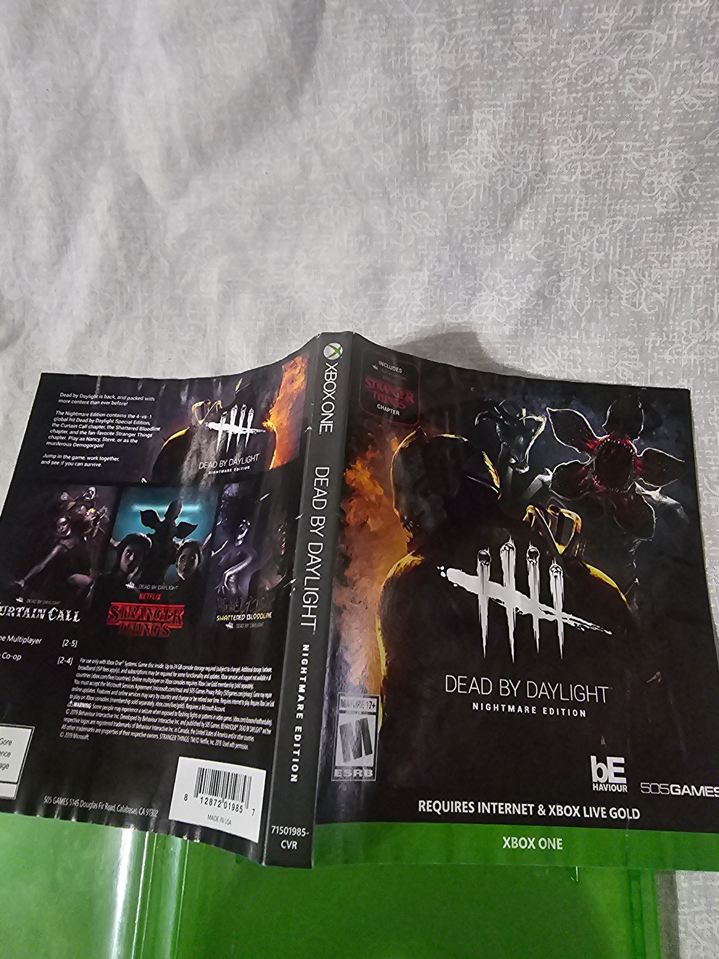 Dead By Daylight Nightmare Edition (Microsoft Xbox One, 2019) Complete CIB