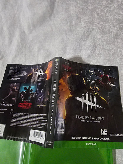 Dead By Daylight Nightmare Edition (Microsoft Xbox One, 2019) Complete CIB
