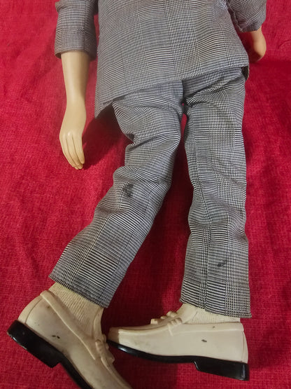 Vintage 1987 Pee-Wee Herman Talking Pull String Doll 16” Paul Reubens Work Voice