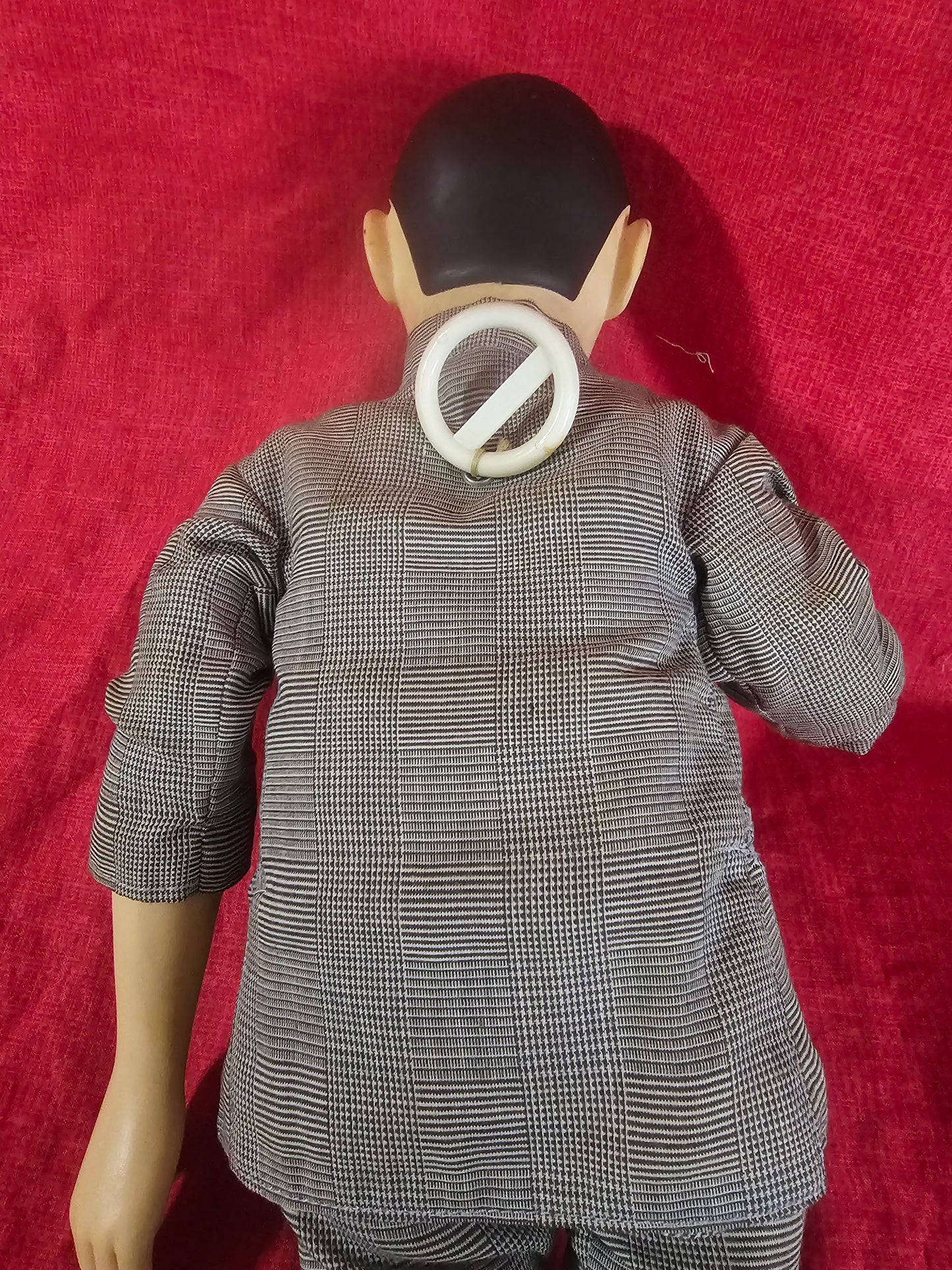 Vintage 1987 Pee-Wee Herman Talking Pull String Doll 16” Paul Reubens Work Voice