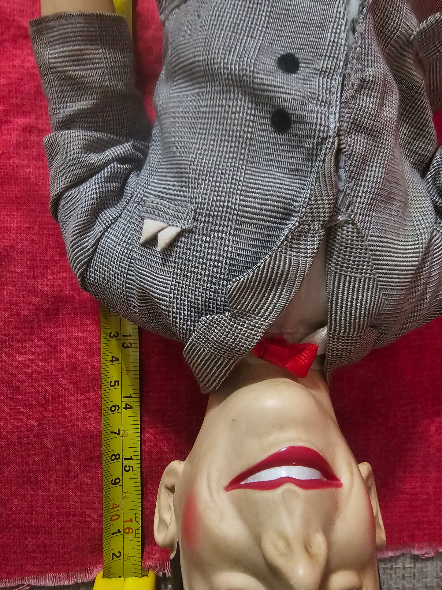 Vintage 1987 Pee-Wee Herman Talking Pull String Doll 16” Paul Reubens Work Voice