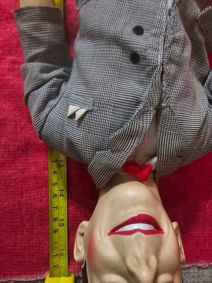 Vintage 1987 Pee-Wee Herman Talking Pull String Doll 16” Paul Reubens Work Voice