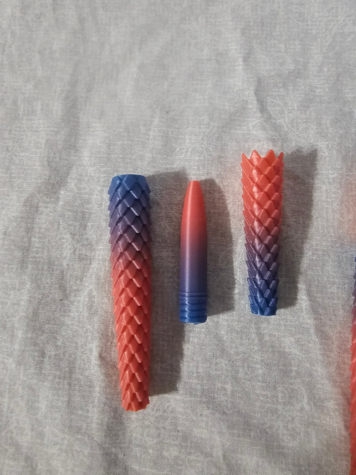Dragon Scale Ballpoint Pen Converter Cover Scale Armor Accent Purple Pink G2 Pen
