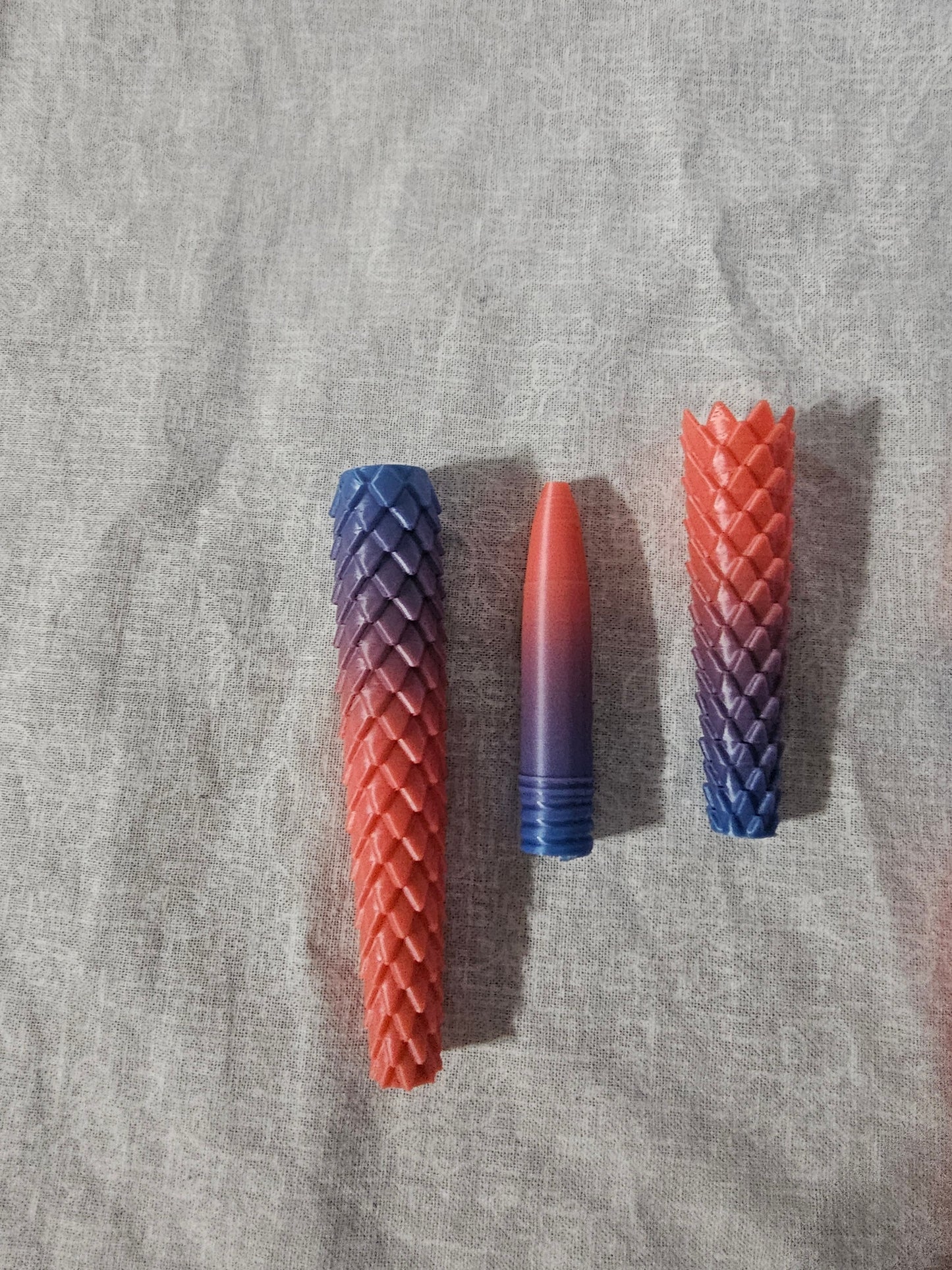 Dragon Scale Ballpoint Pen Converter Cover Scale Armor Accent Purple Pink G2 Pen